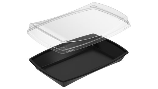 Aspect - Clear and Black Large