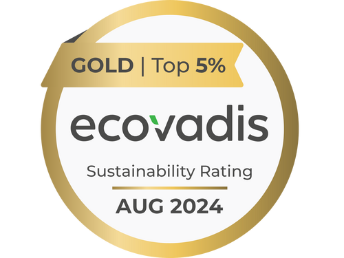 EcoVadis Gold Rating