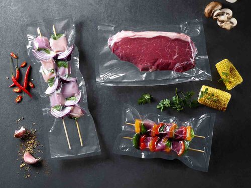 Fully recyclable vacuum film
