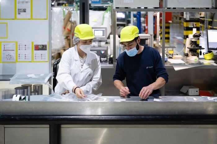 Quality control at San Tirso site
