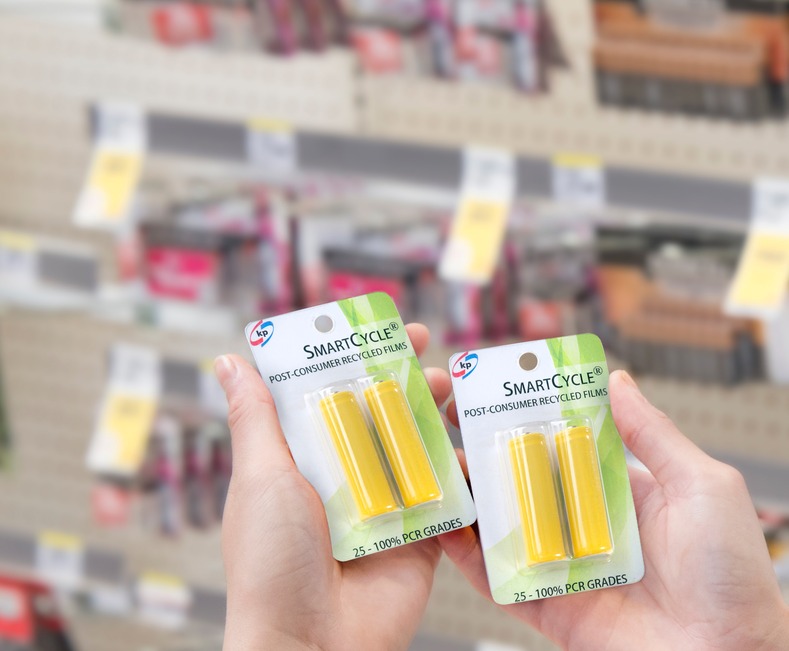 The Picture shows two Package Batterys with kp film