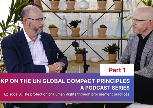 kp podcast for the UNGC about Protecting Human Rights through procurement practices