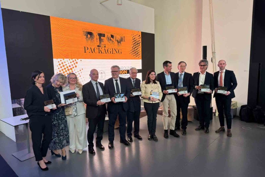 kp and Granterre win the "Best Packaging Award" at the Italian Packaging Awards